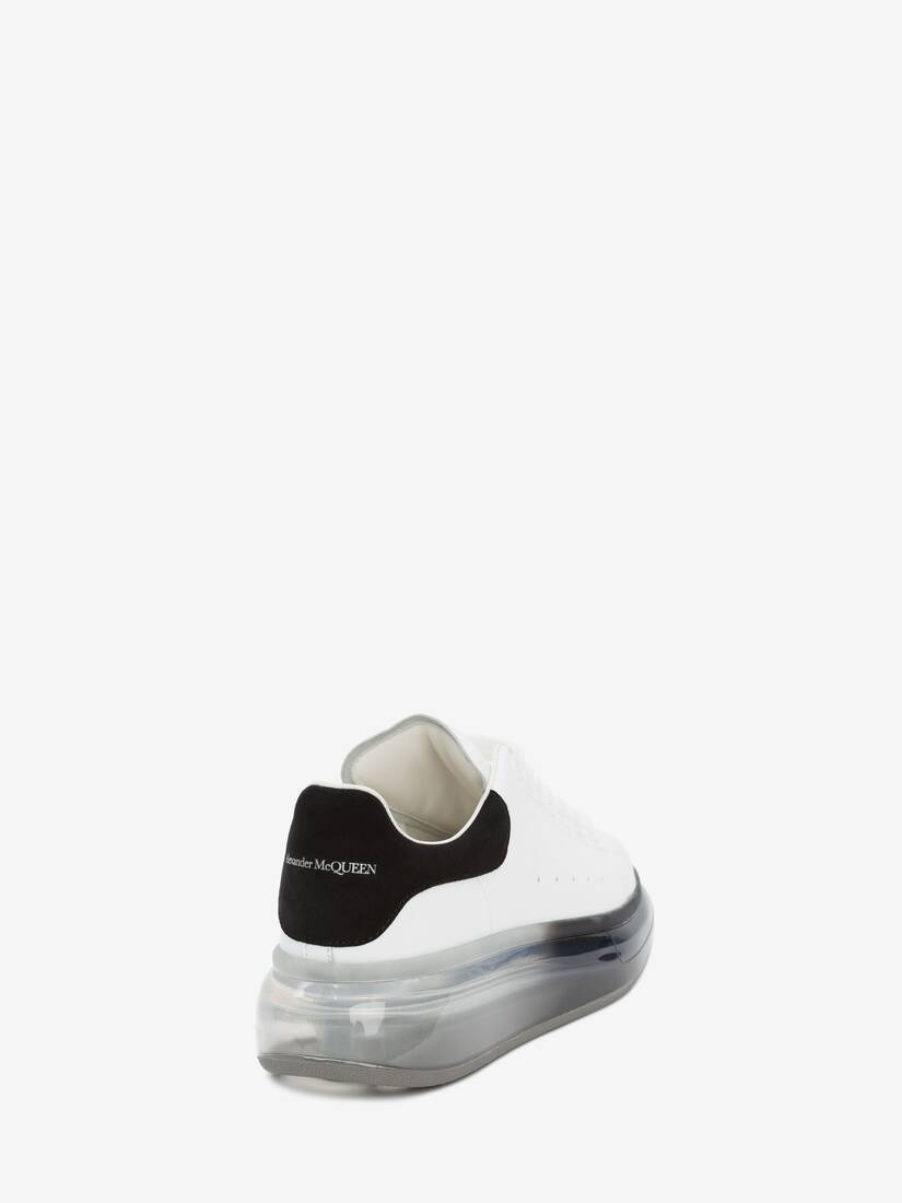 Oversized Sneaker in White/black - 3