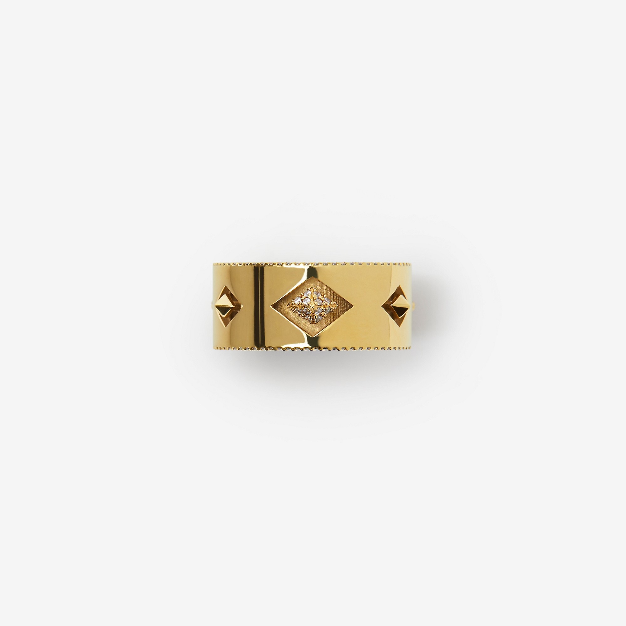 Gold-plated Hollow Ring - 1