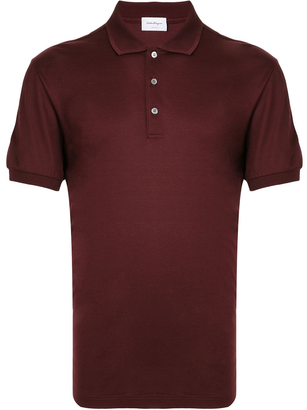 cotton polo shirt - 1