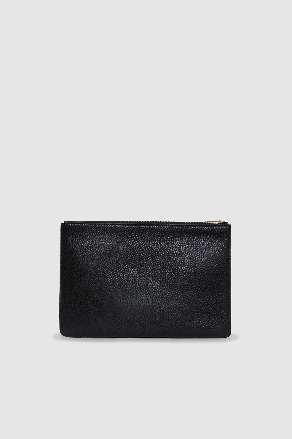 Lili Pouch - Black Pebbled - 3