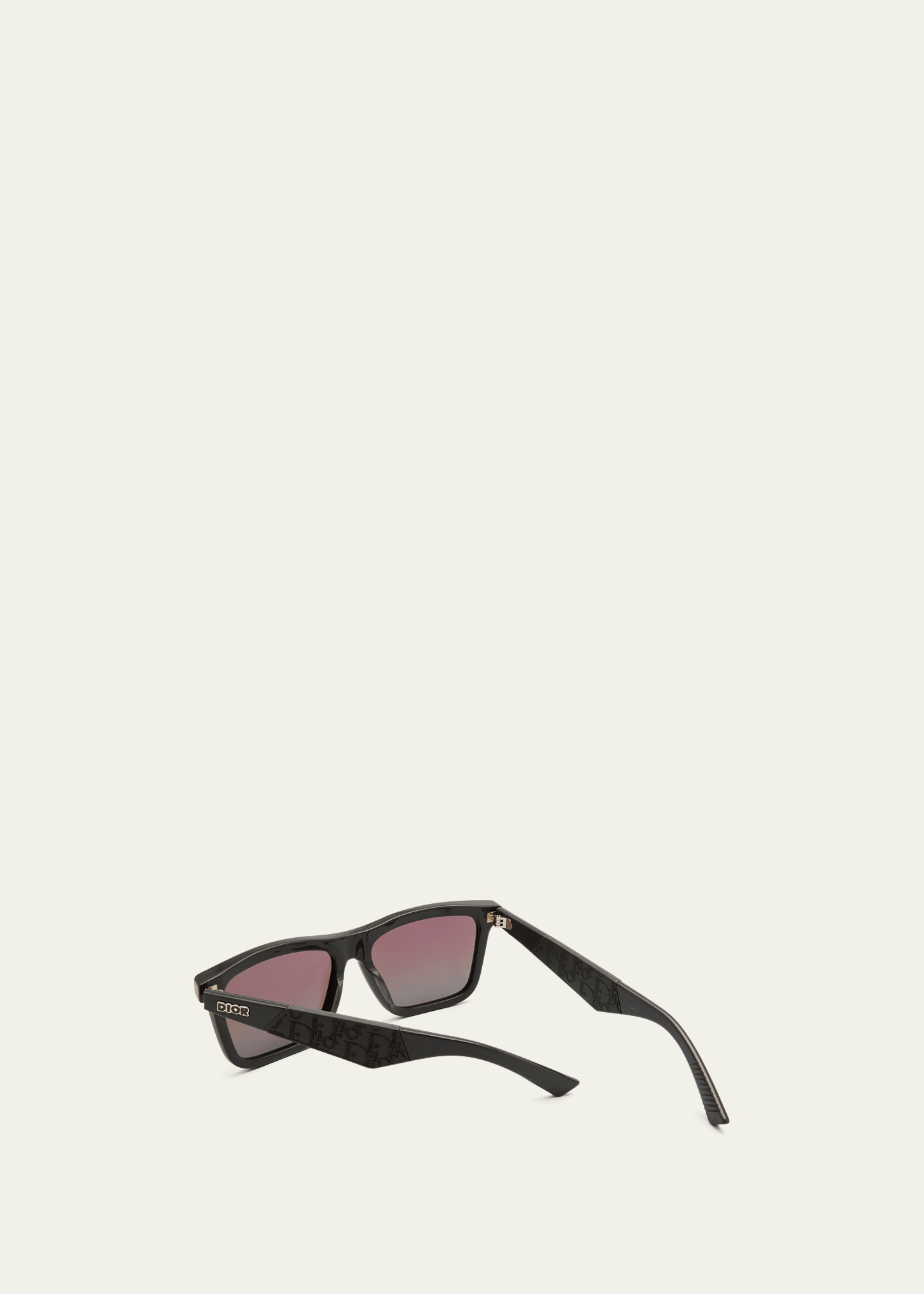Men's CD-Diamond Two-Tone Metal Sunglasses - 2