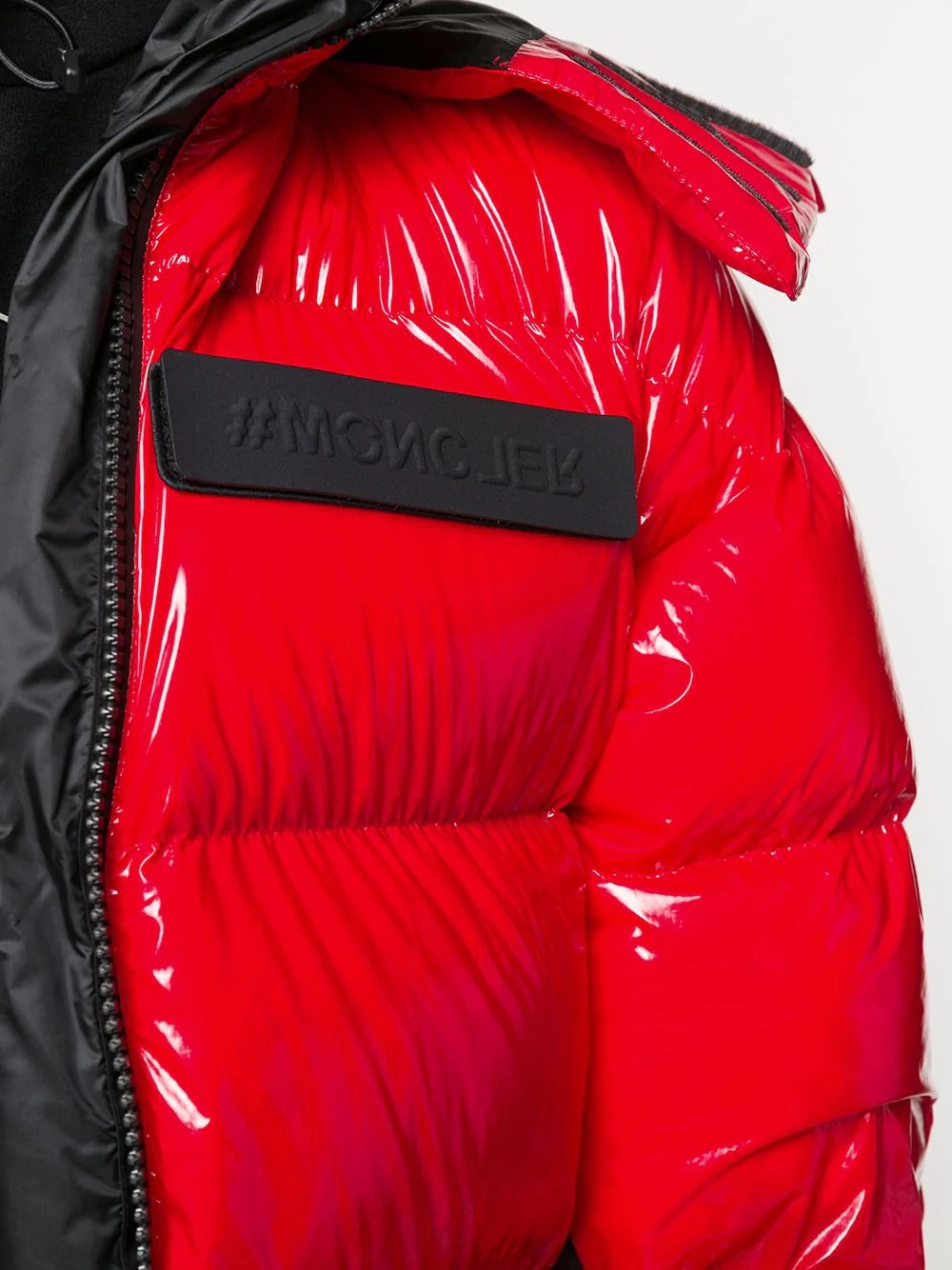 high-shine padded jacket - 5