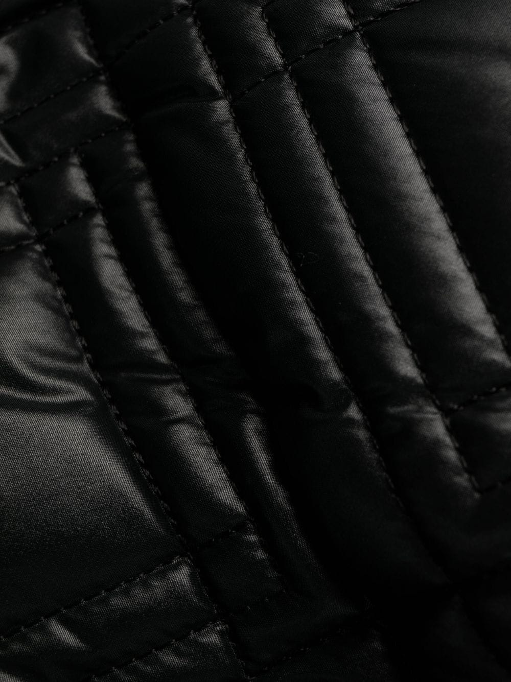 quilted wrap midi coat - 10