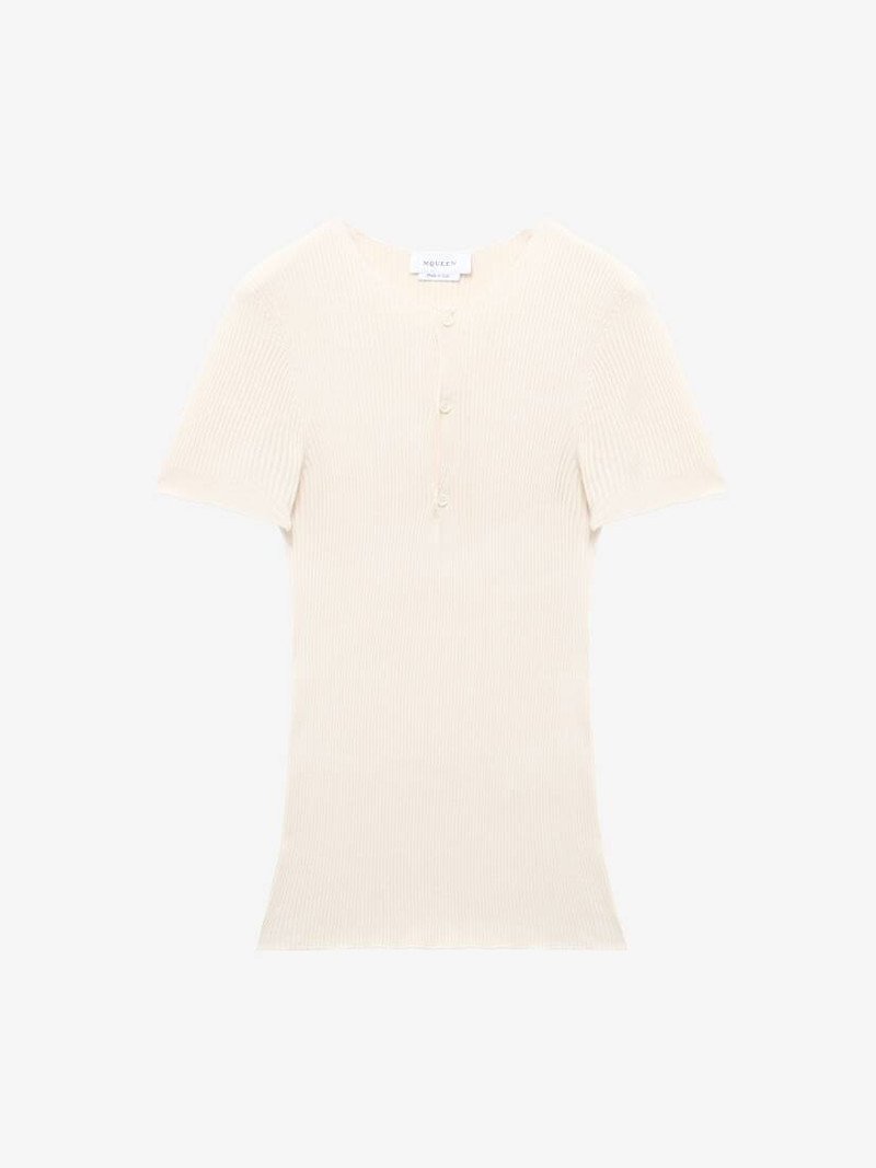 Alexander McQueen Rib Knit T-shirt outlook