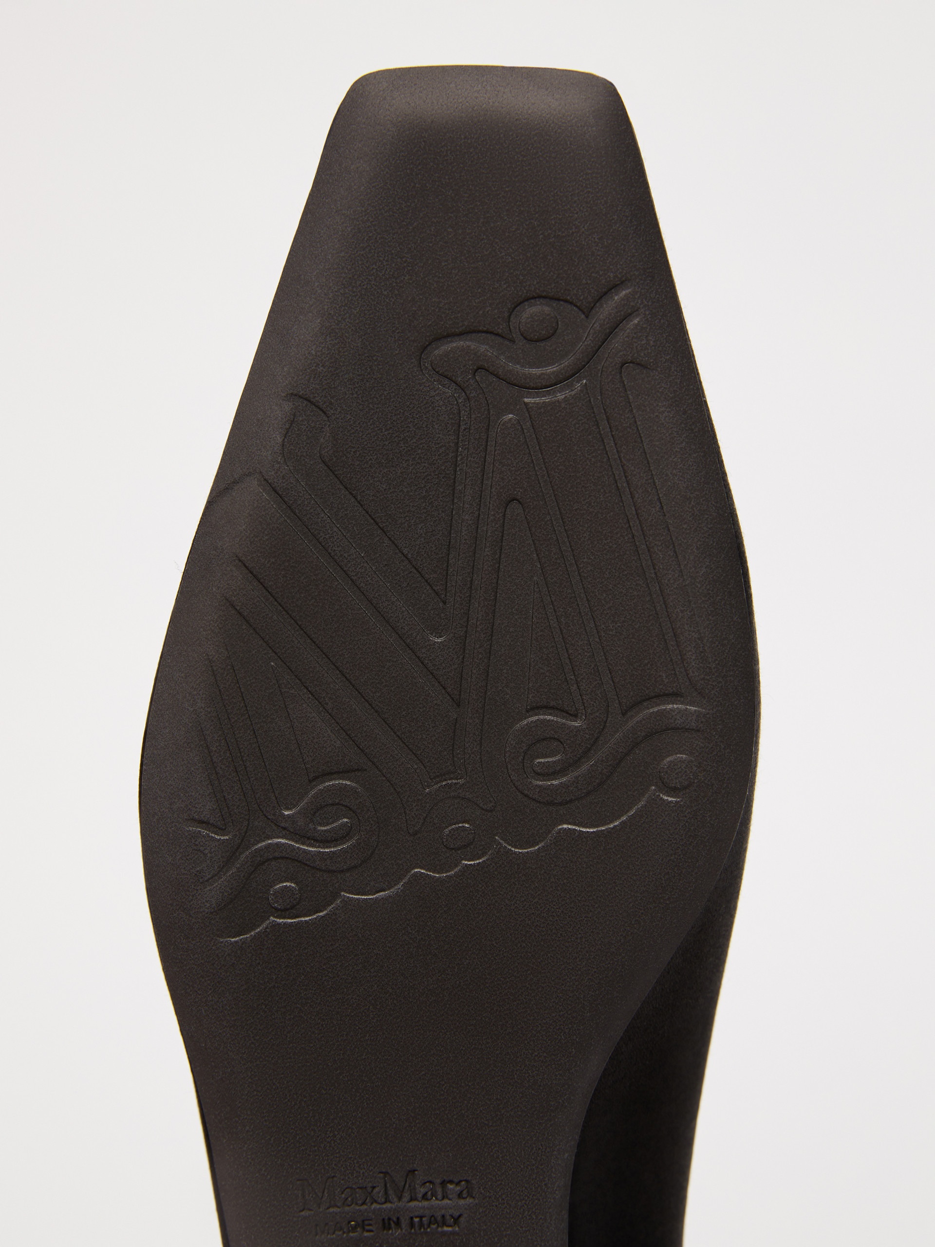 SQUAREDMULE Viscose and silk satin mules - 5