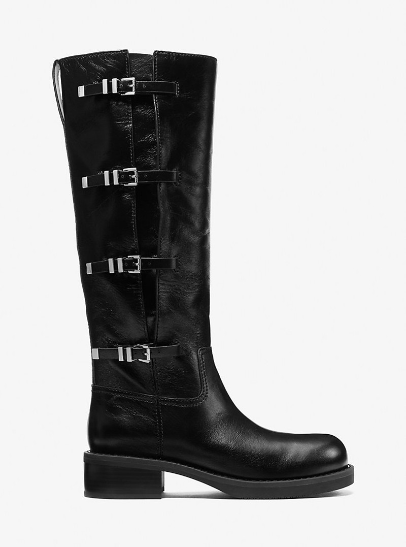 Darrington Crackled Leather Boot 3