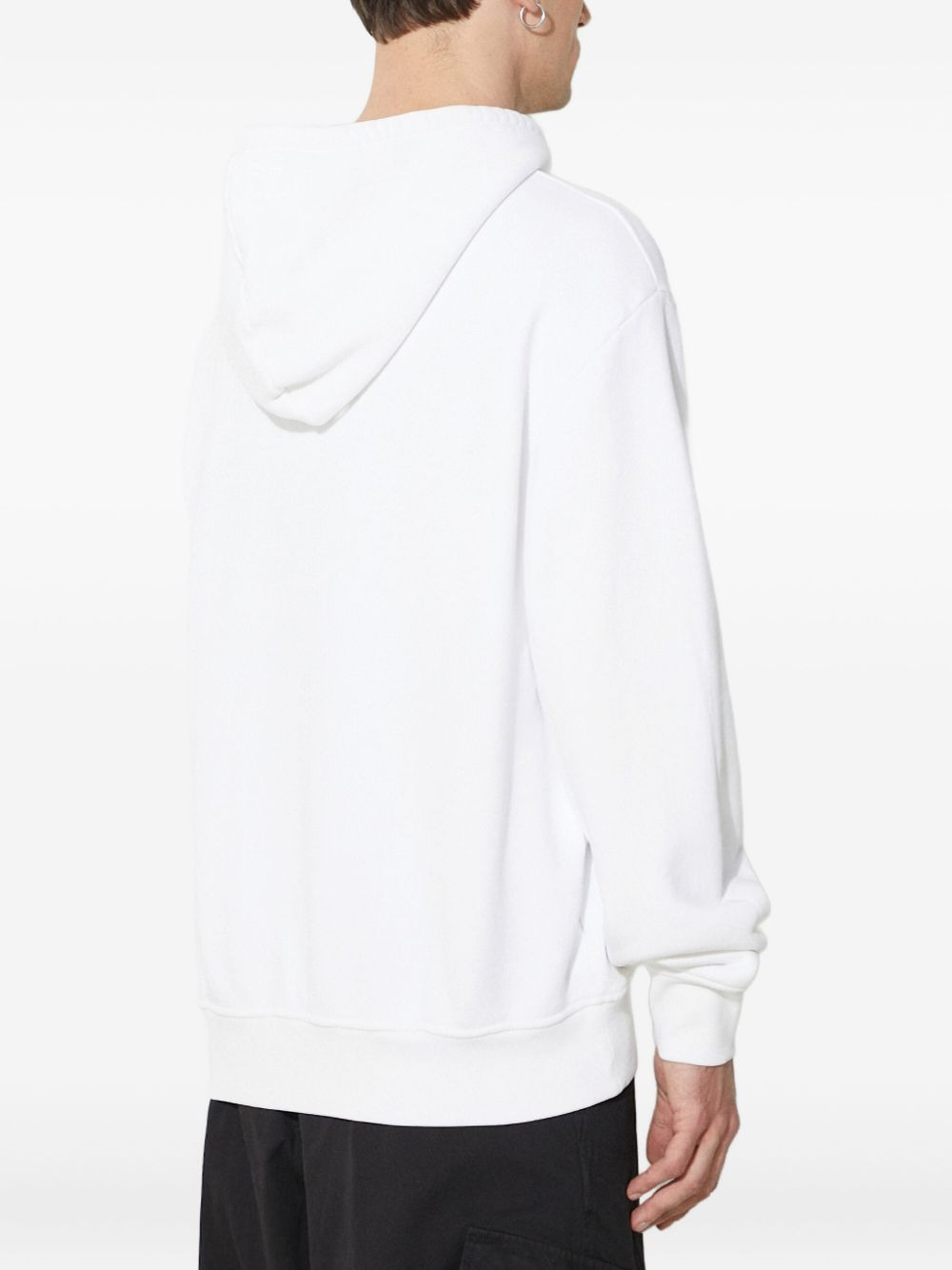 long-sleeve cotton hoodie - 4