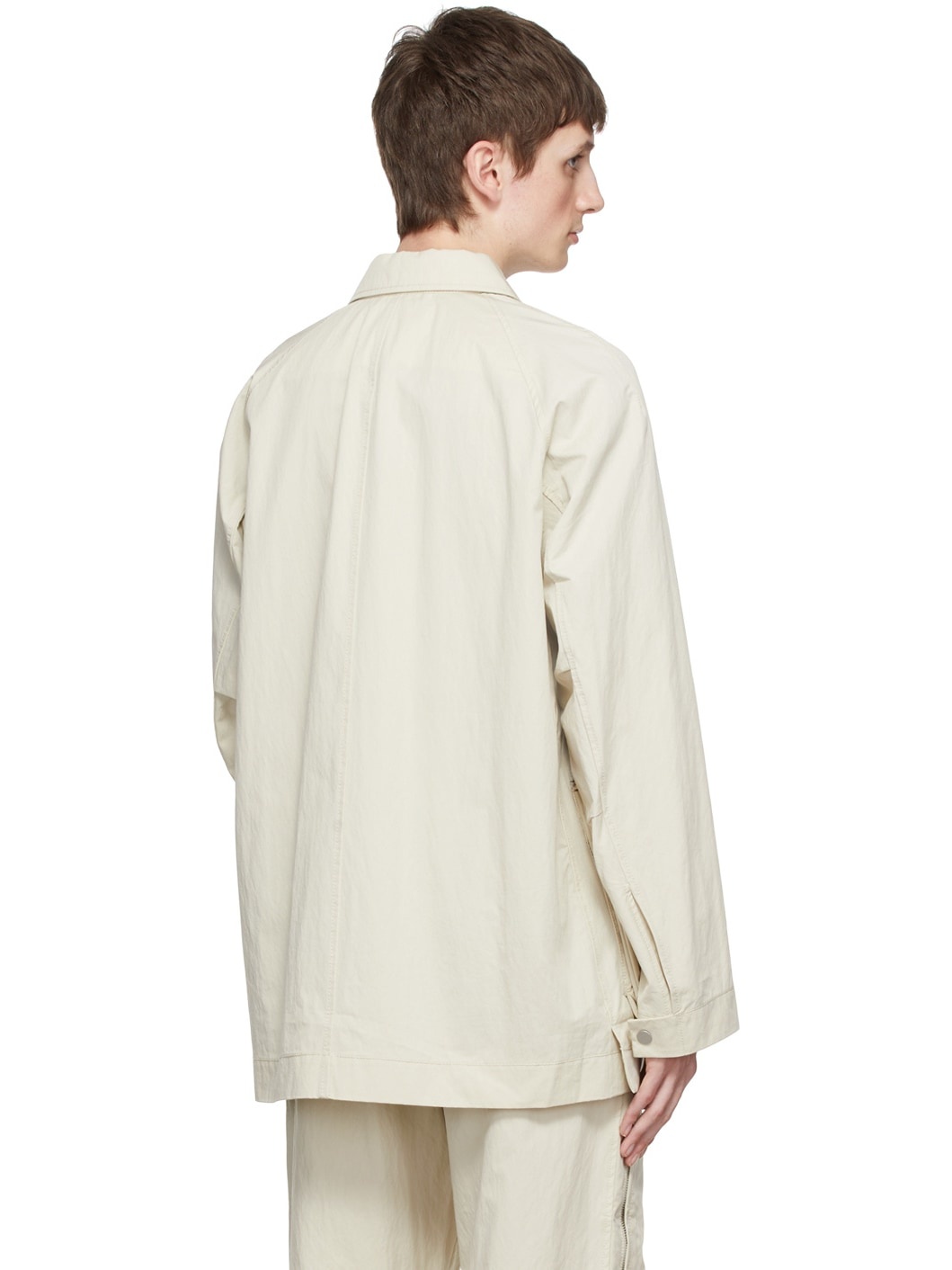 Beige Chore Jacket - 3