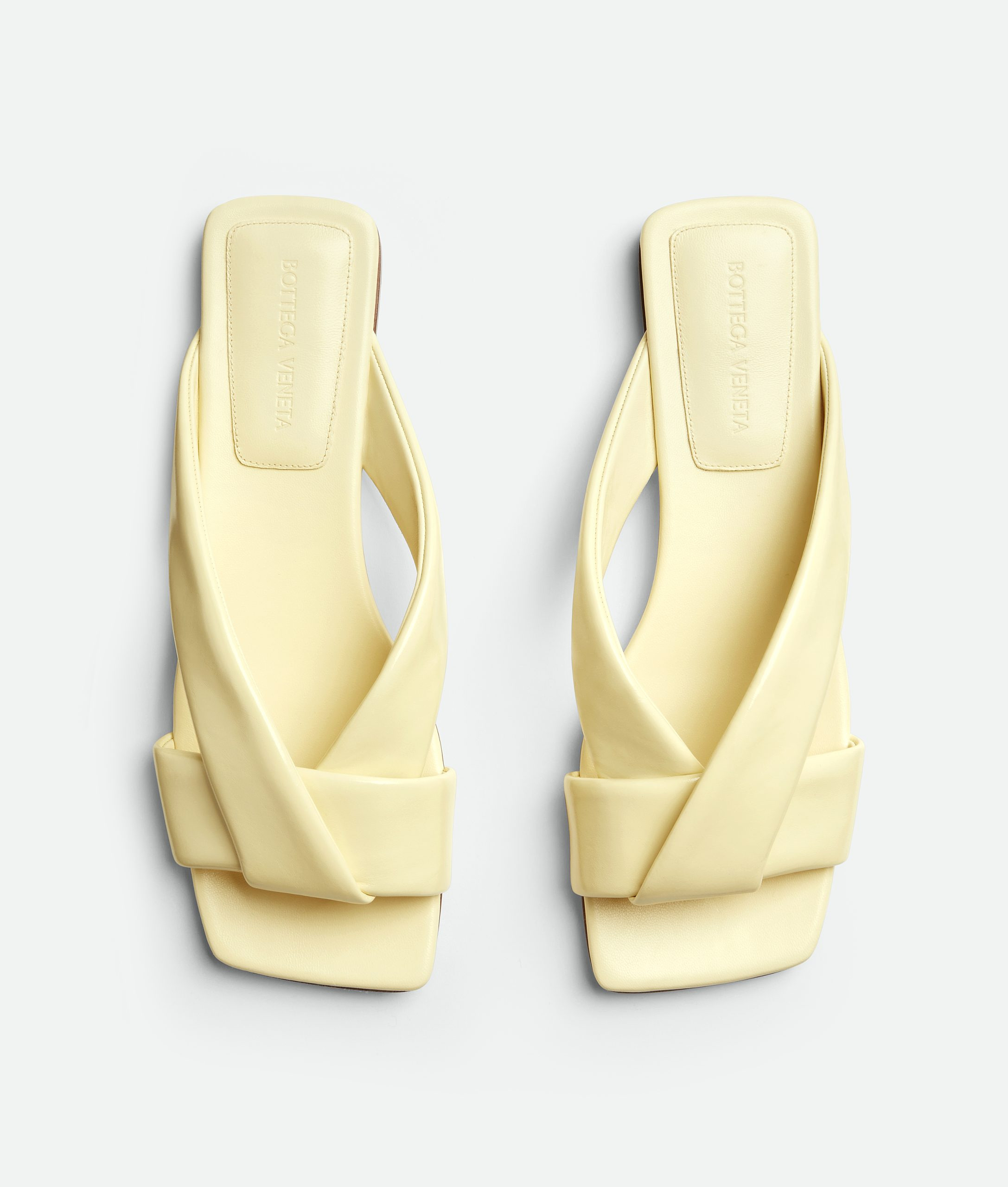 Bottega Veneta – Riva Mule Flat – Camomile - 4