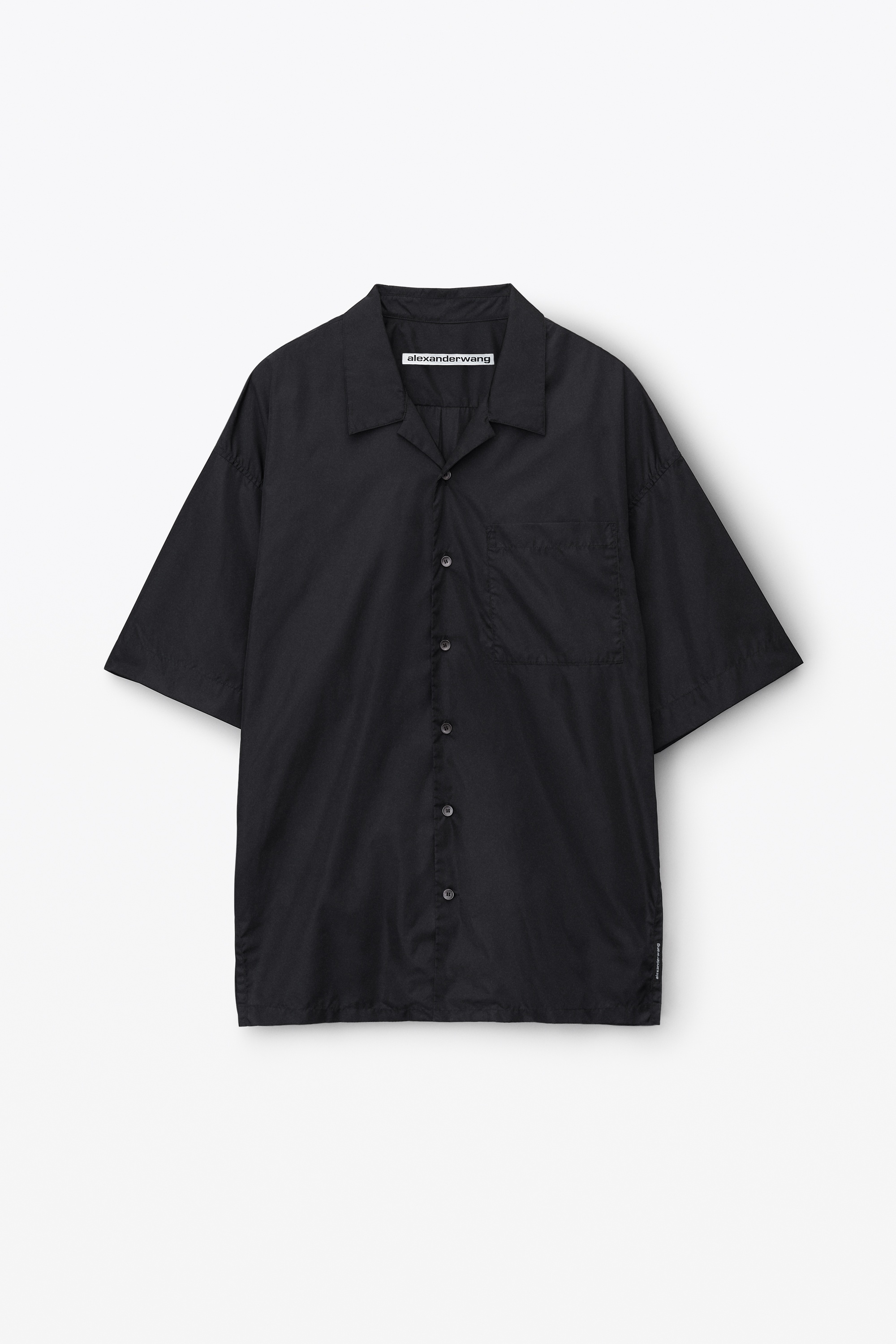 camp shirt in crisp nylon - 1