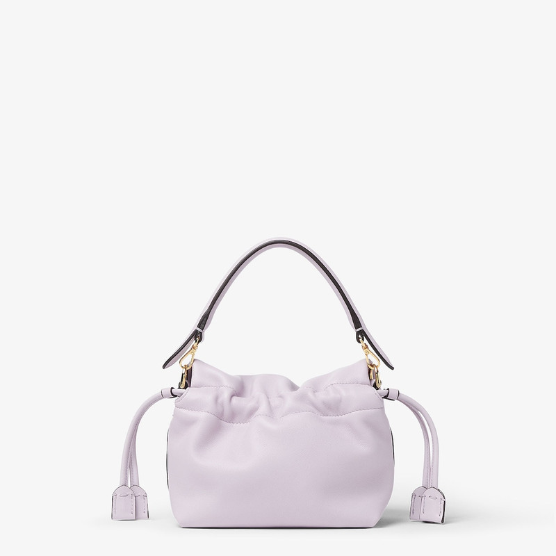 Mamma Baguette Small Anemone purple nappa leather mini-bag 4