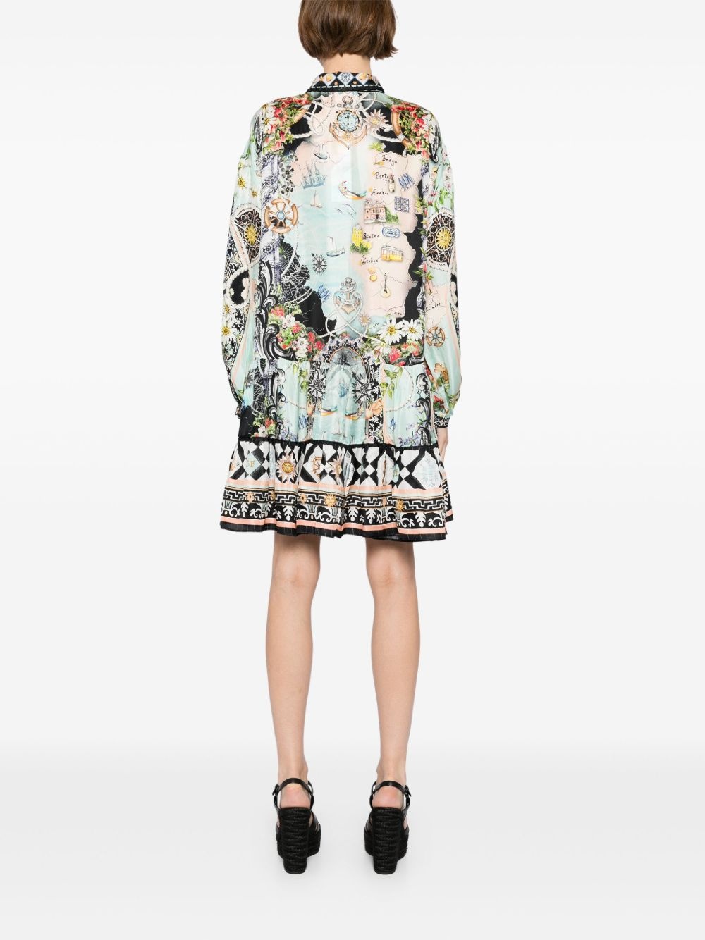 Folk Afloat mini dress - 4
