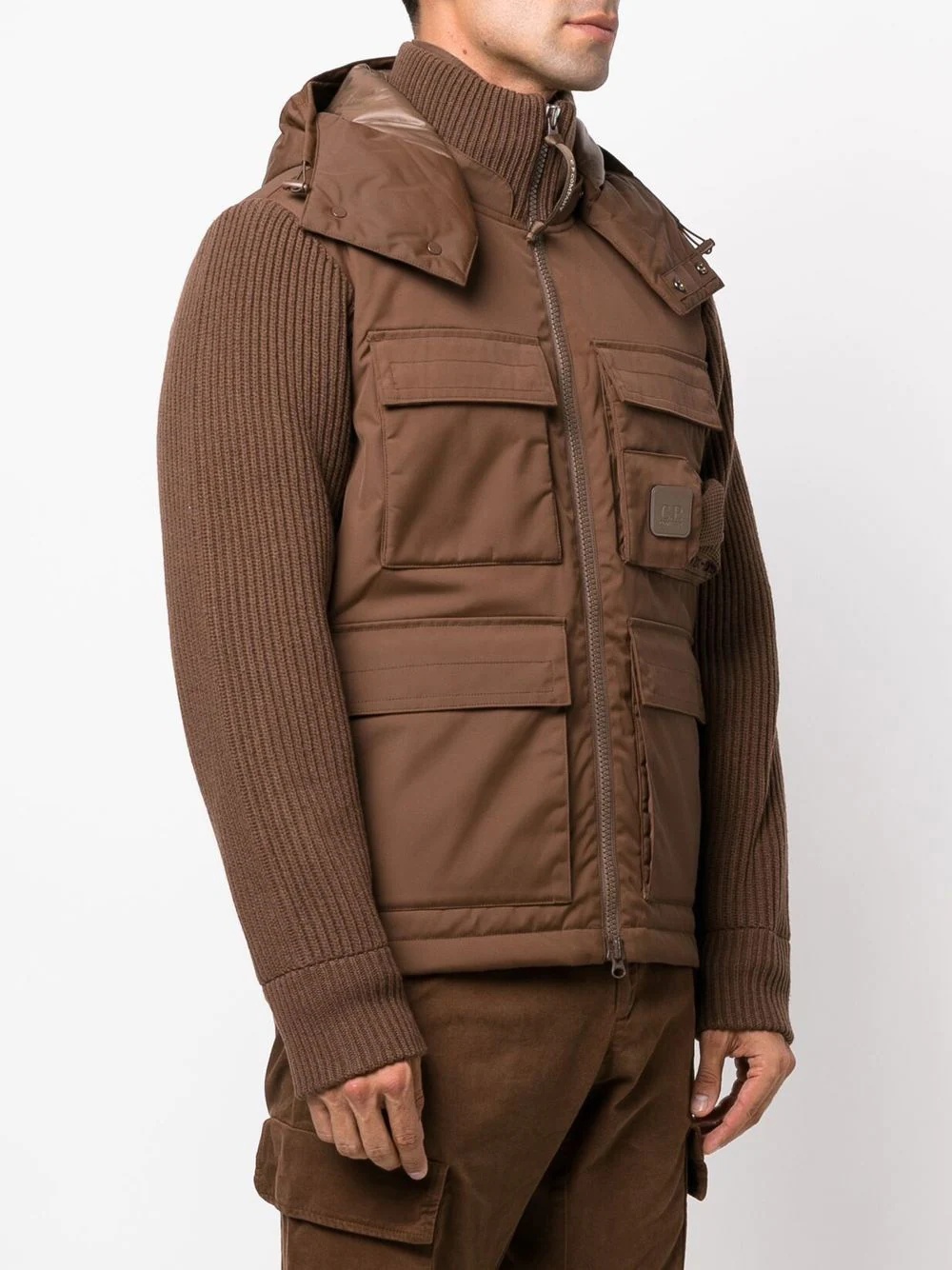 hybrid cargo-pocket jacket - 3