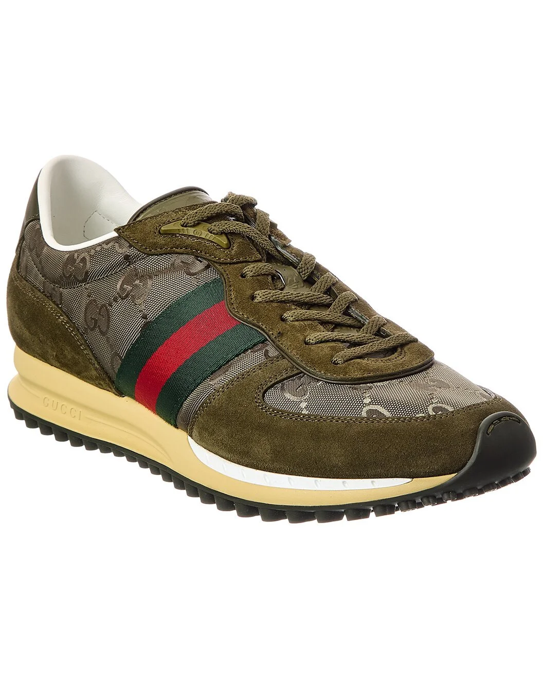 Gucci Re-Motion GG Canvas & Suede Sneaker - 1