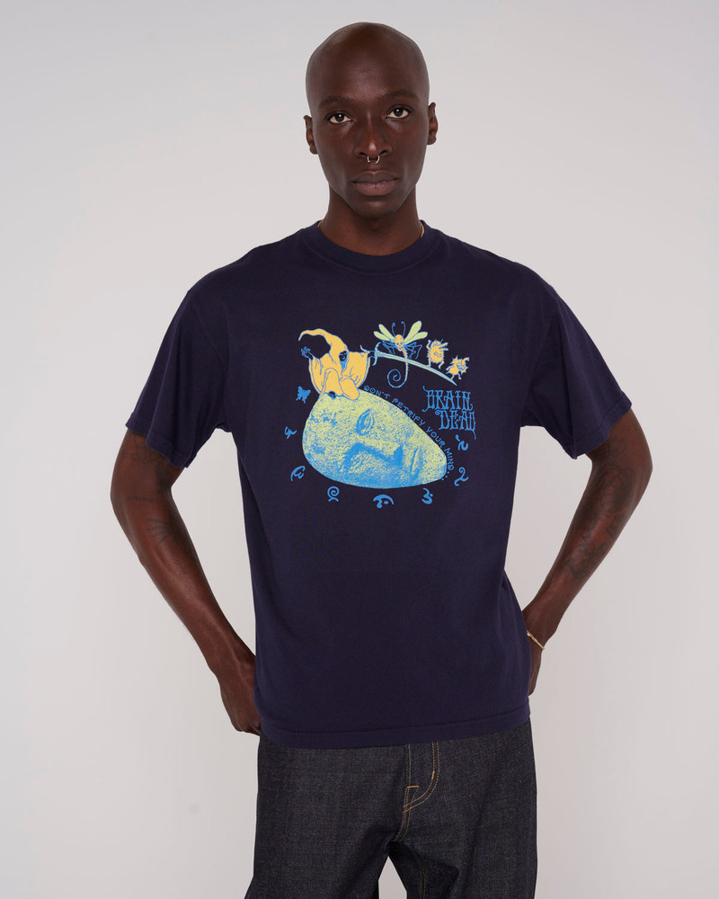 Petrified Mind T-shirt - Navy 4