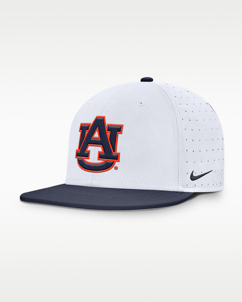 Auburn Dugout True Men's Nike Dri-FIT College Fitted Hat 1