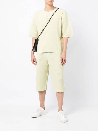 ISSEY MIYAKE tailored pleated shorts outlook