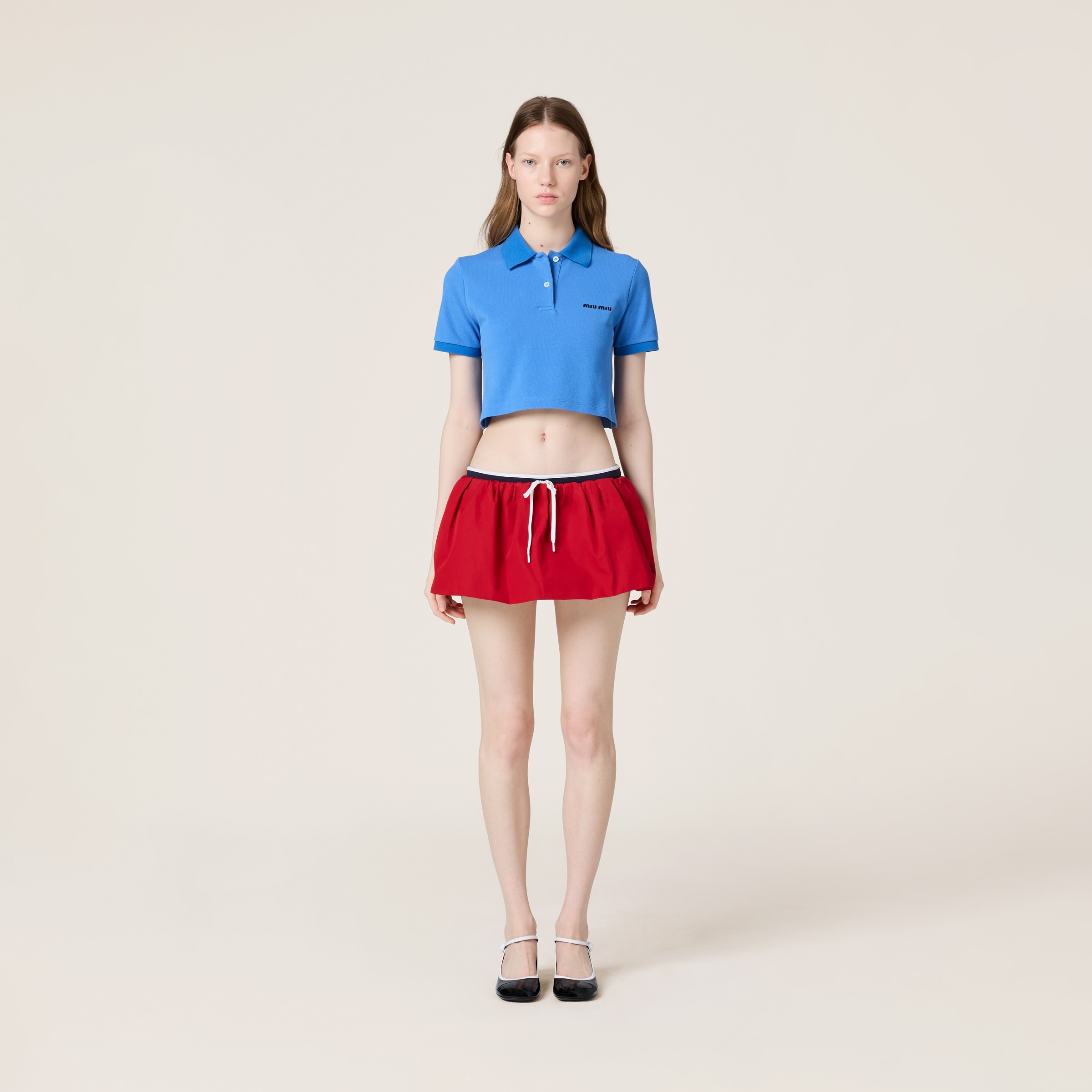Cotton piqué polo shirt - 2