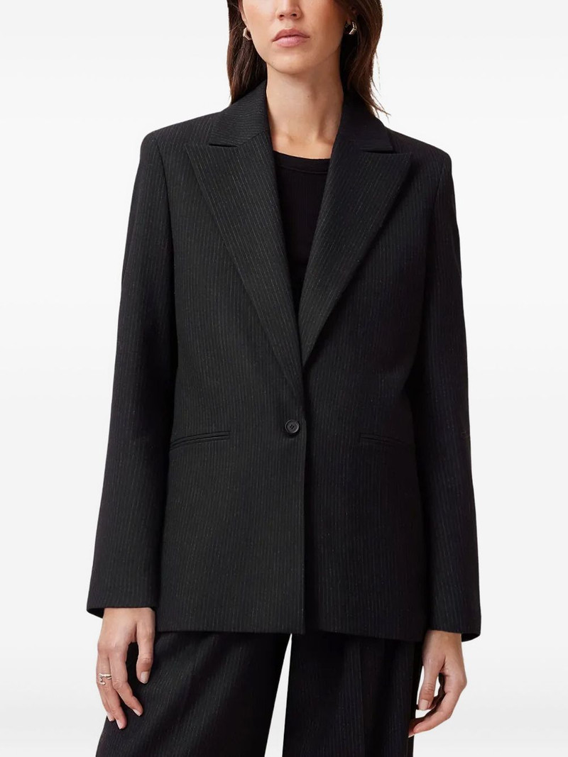 Pinnie pinstripe single-breasted blazer 1