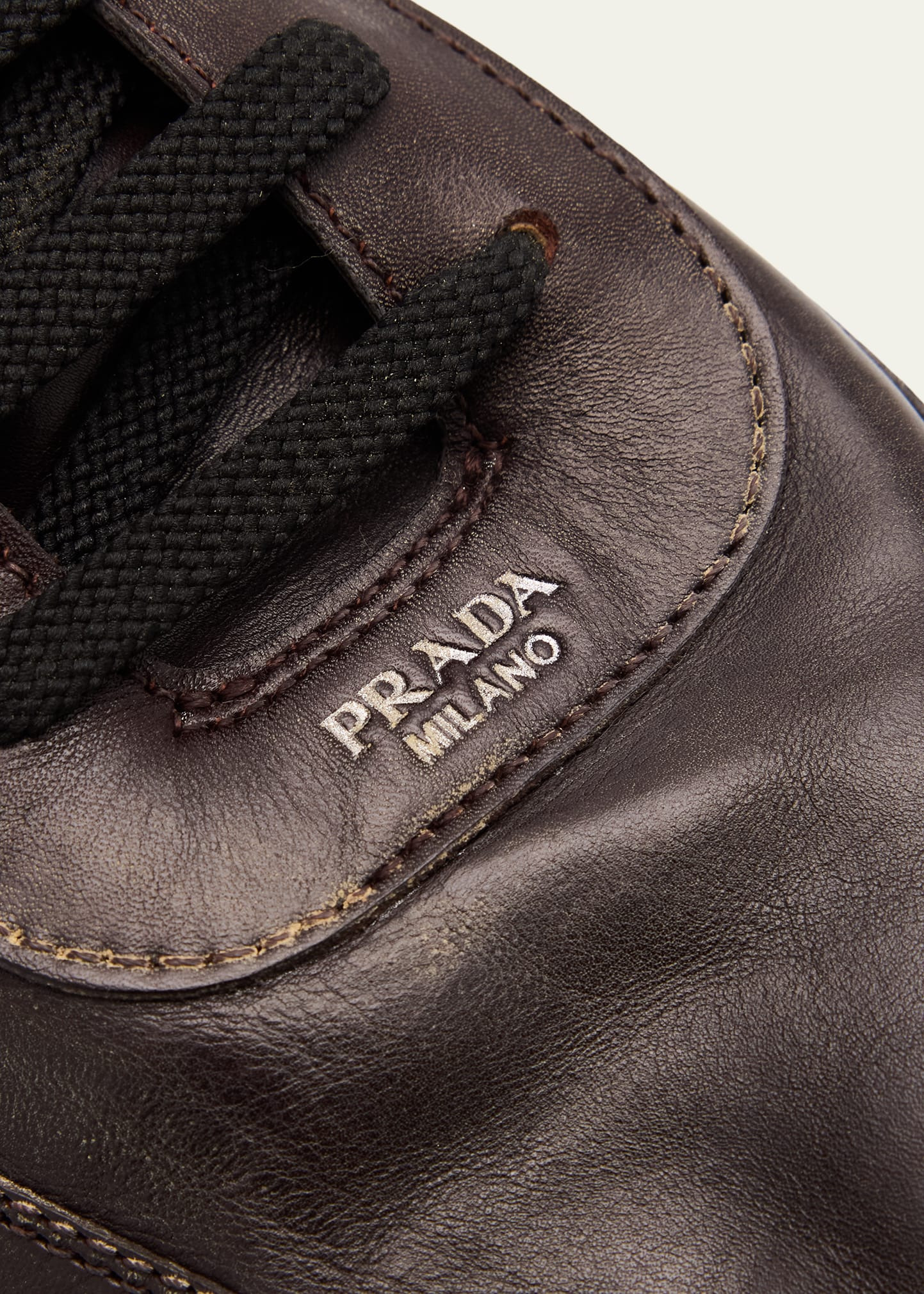 Collapse Leather Sneakers - 4