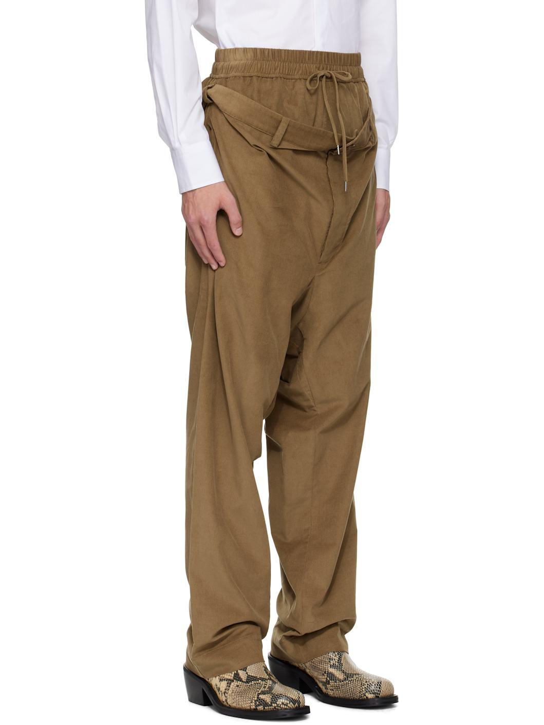 Brown Builder Trousers - 2