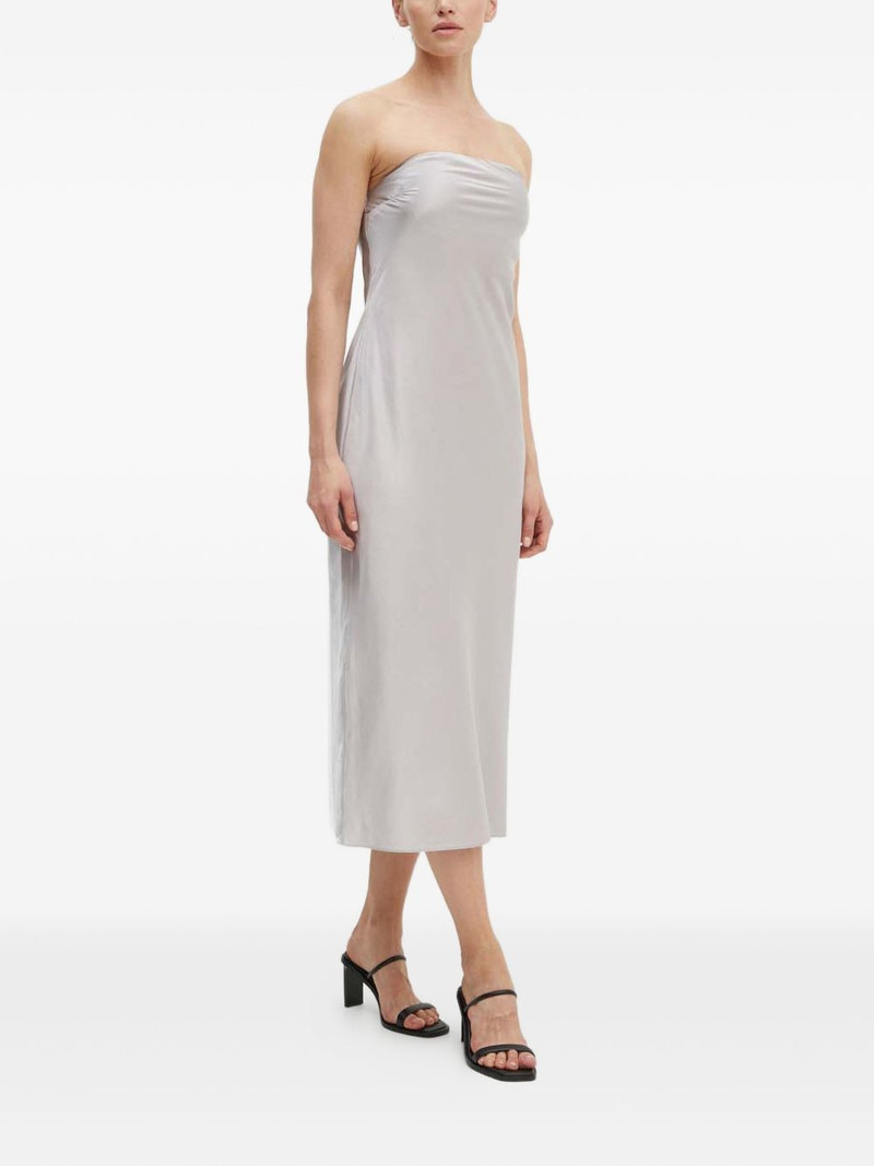SAMSØE SAMSØE strapless midi dress outlook
