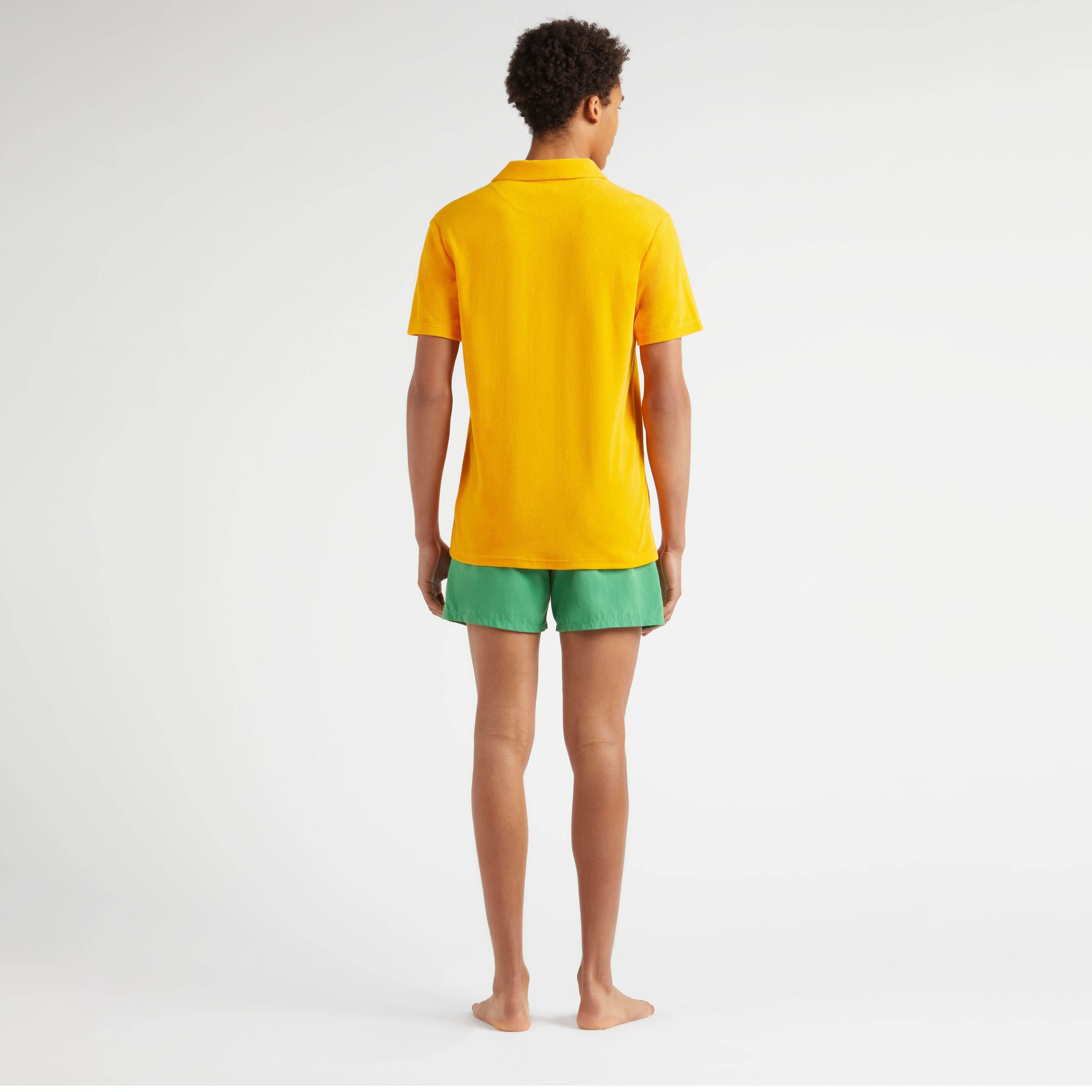 Men Terry Polo Solid - 4
