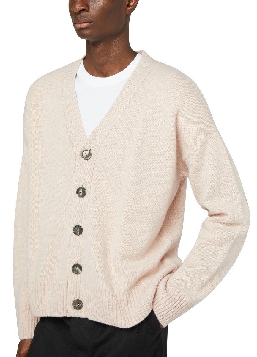 Wool cashmere cardigan - 4