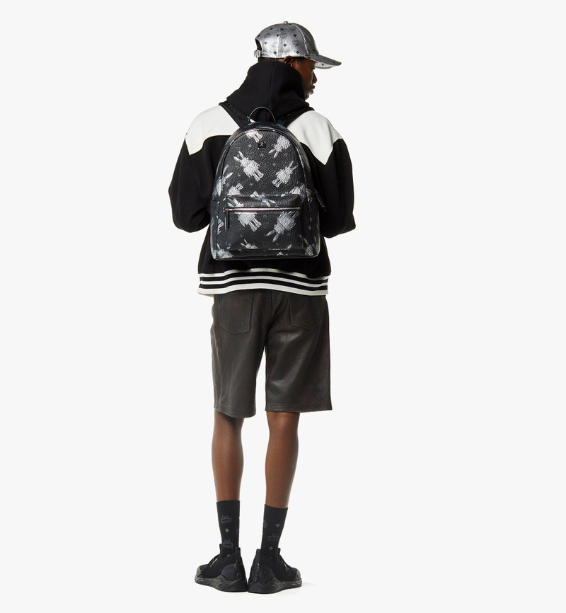 MCM Stark Backpack in Rabot Visetos outlook