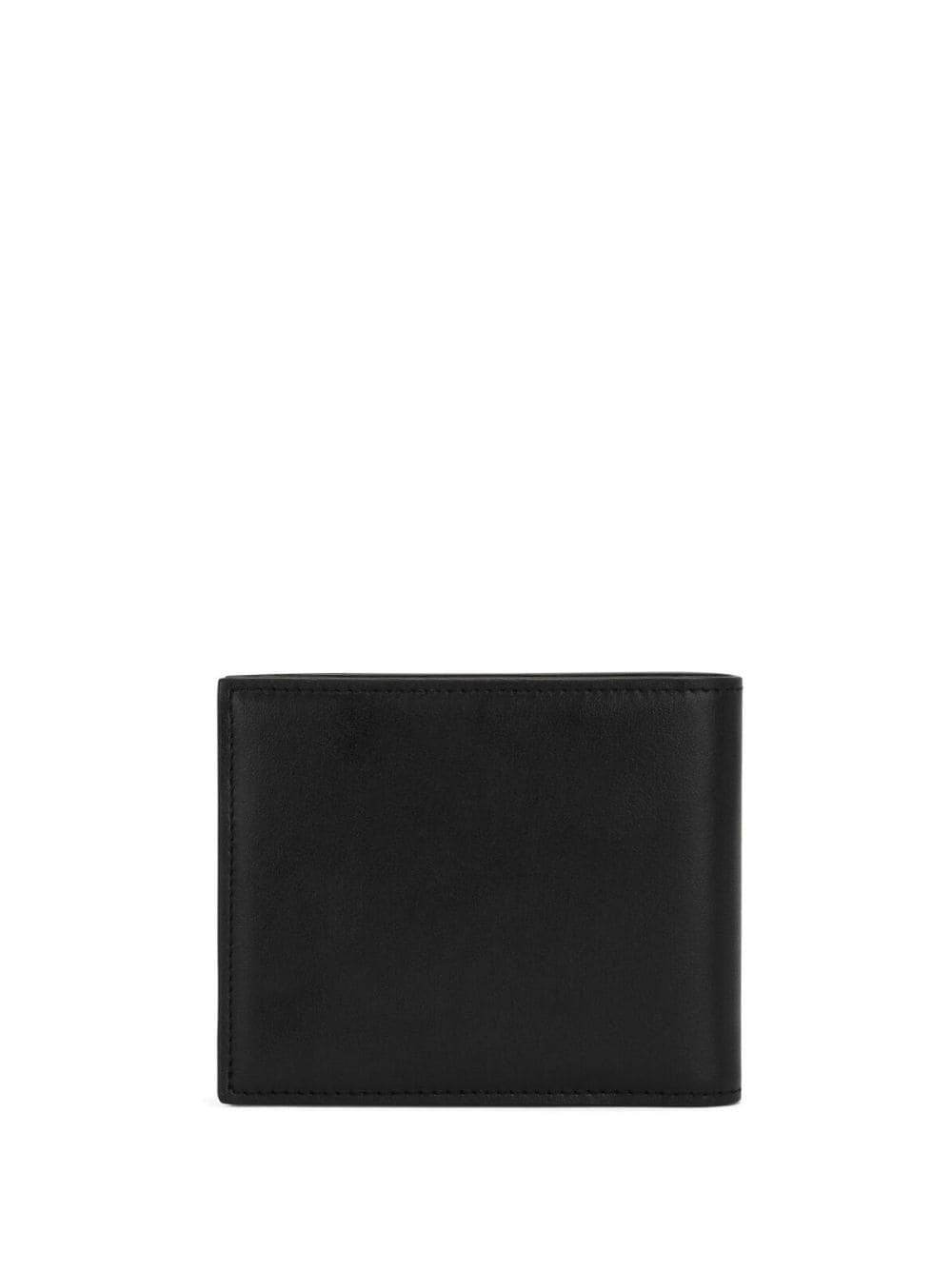logo-print leather wallet - 2