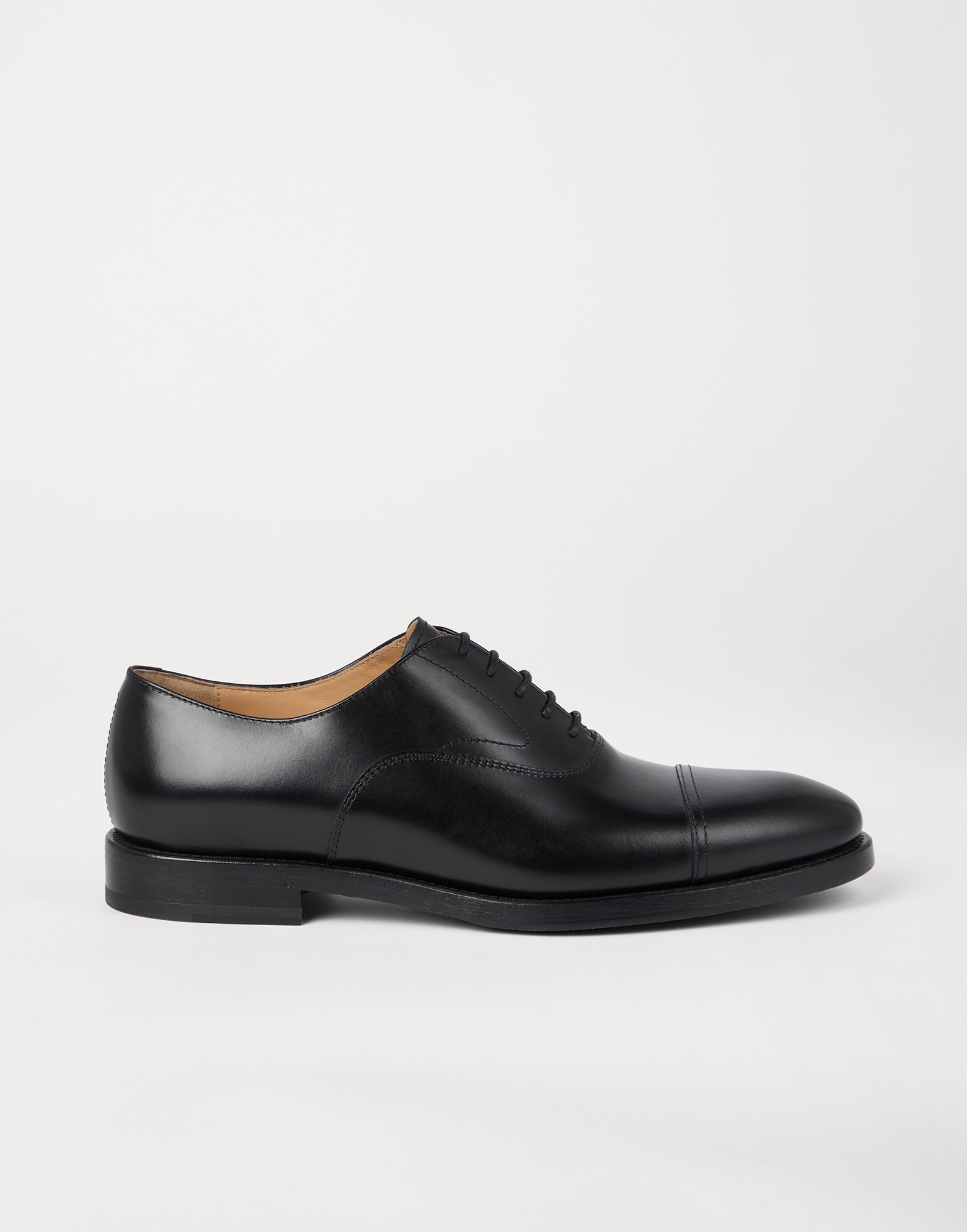 Smart calfskin cap toe Oxfords - 5