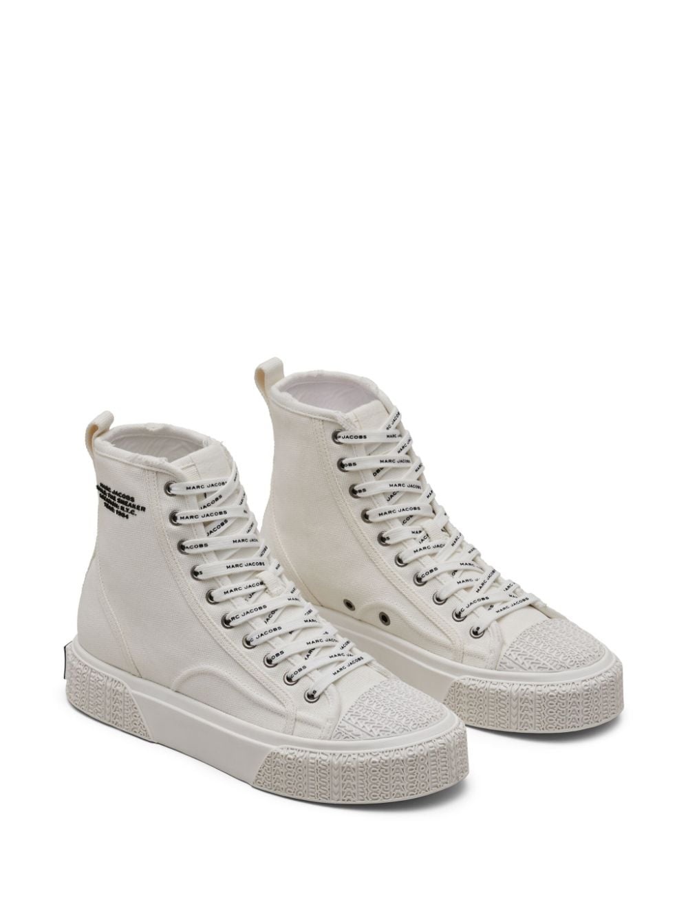 canvas high-top sneakers - 2