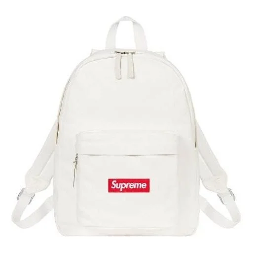Supreme Canva Backpack 'White Red' SUP-FW21-051 - 1