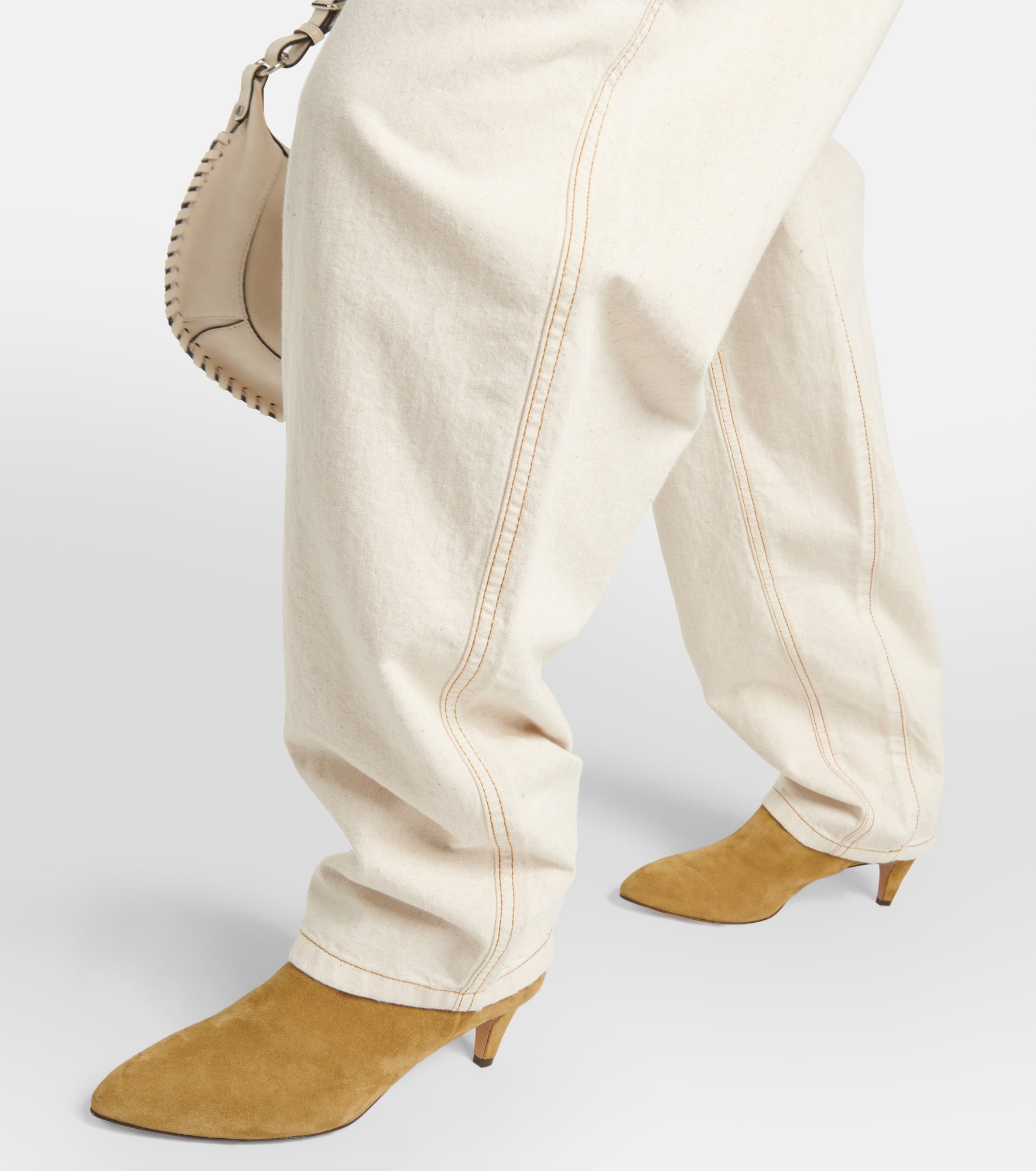 Deone suede ankle boots - 4