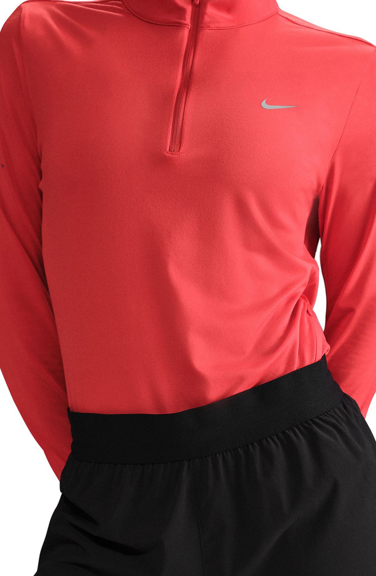 Nike Swift Dri-FIT Mid-Rise Brief-Lined Running Shorts in 010 Black/reflective Silv at Nordstrom - 9