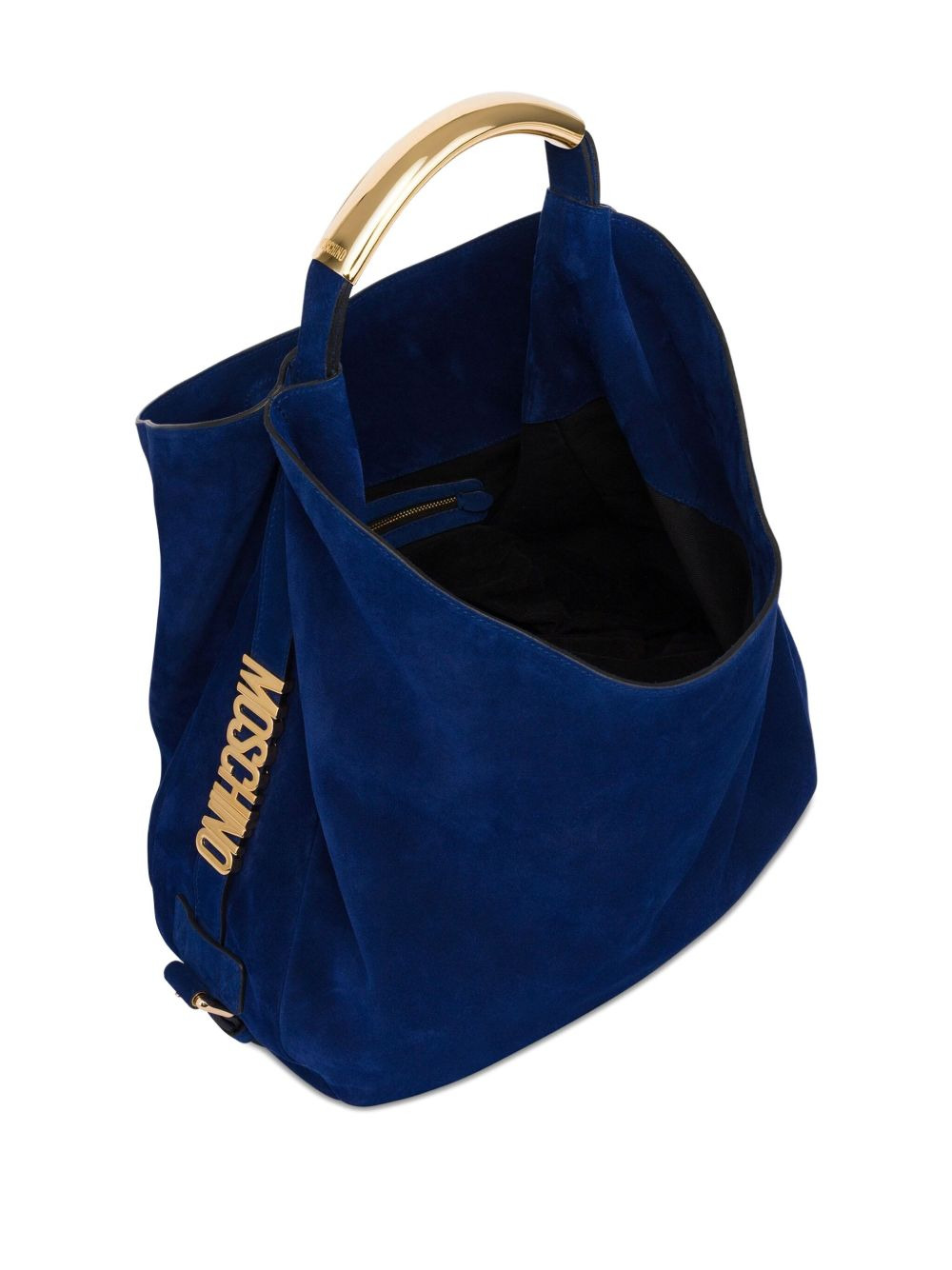 suede tote bag - 3