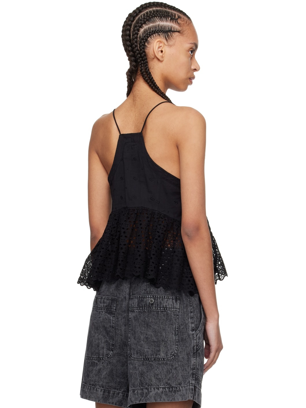Black Sogane Camisole - 3
