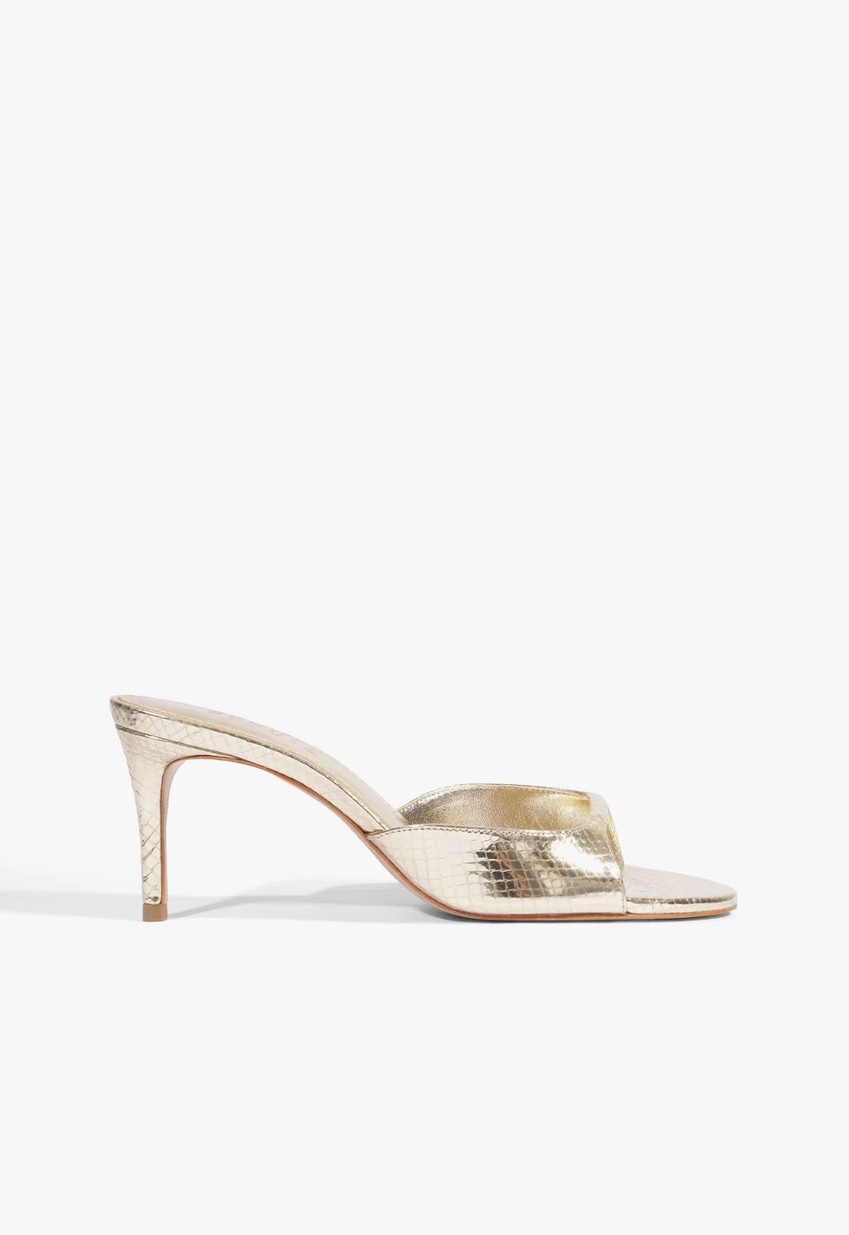 Arlette Mule Metallic Sandal - 1