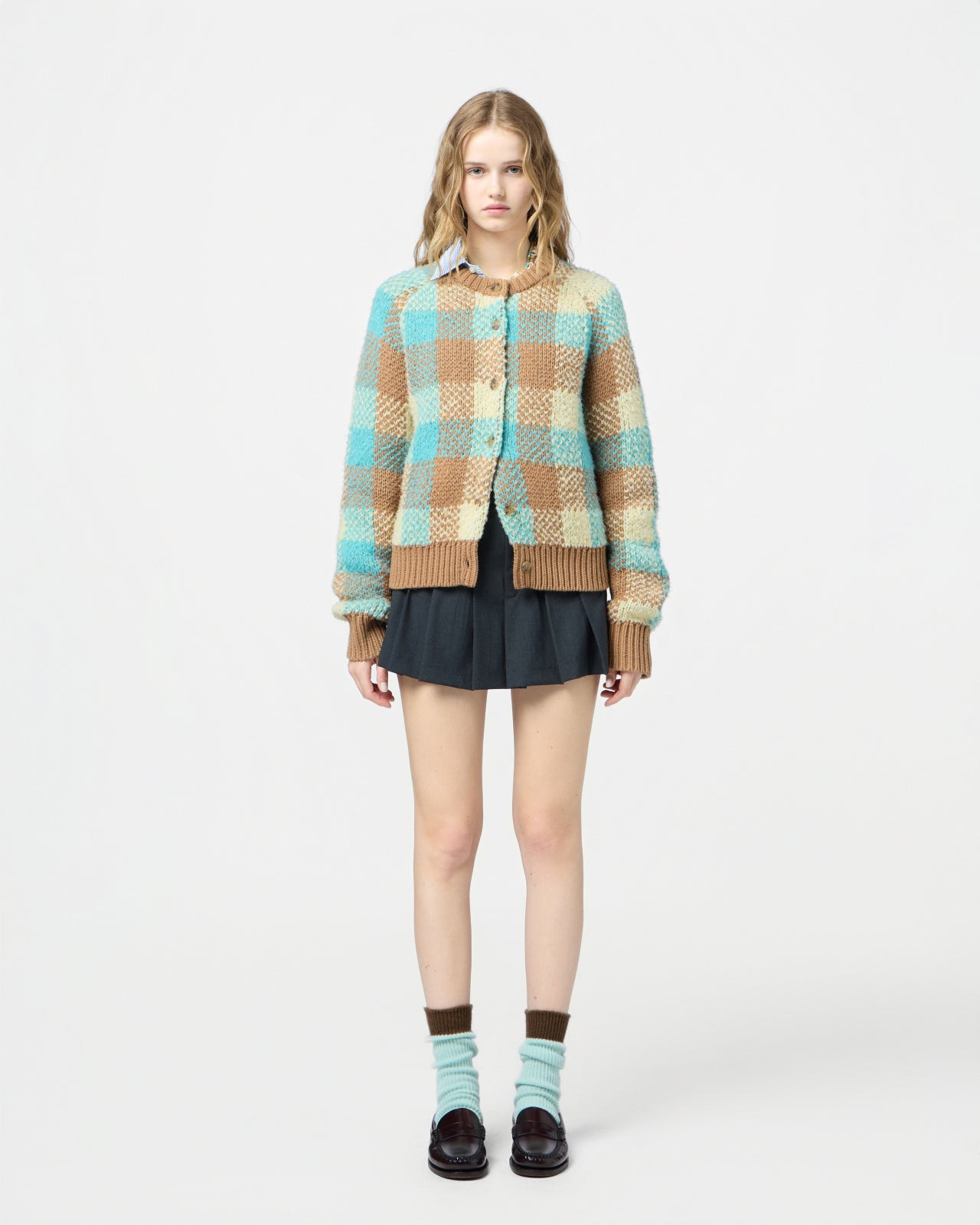 Buffalo Plaid Cardigan - 3