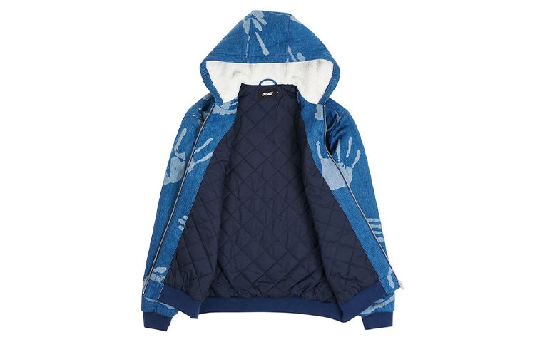 PALACE Active Bredda Printing hooded Jacket Unisex Blue PAL-FW20-097 - 3