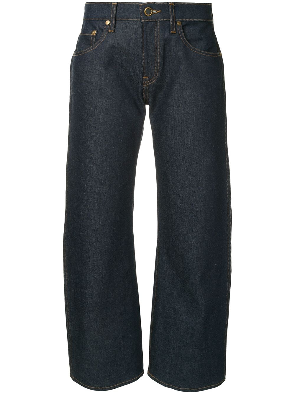 Wendell cropped wide leg jeans - 1