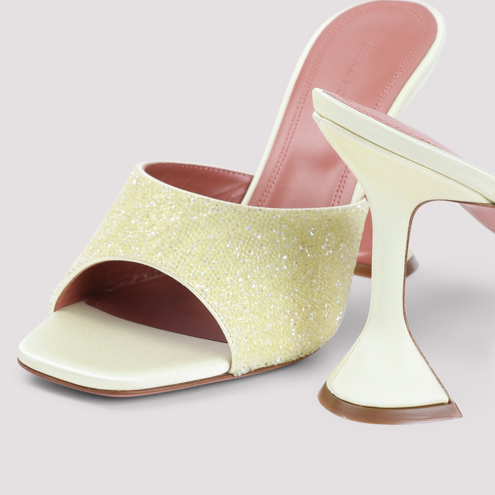 Amina Muaddi Lupita Crystal Dust 95 Sandals Women - 4