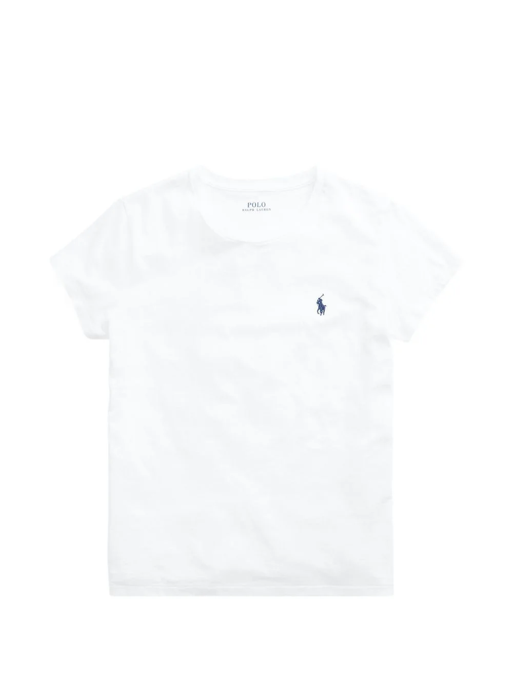 logo-embroidered T-shirt - 1