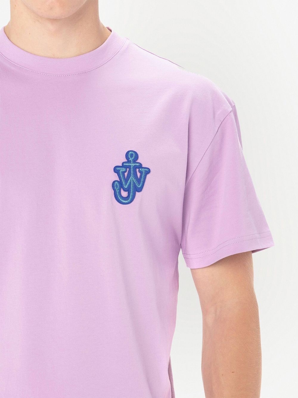 Anchor logo-patch T-shirt - 4