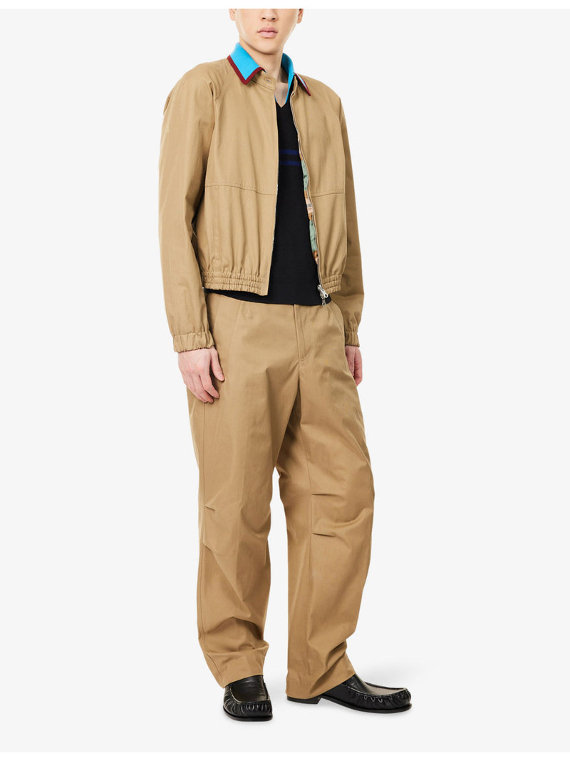 Dries Van Noten Pencks Cotton Trousers outlook