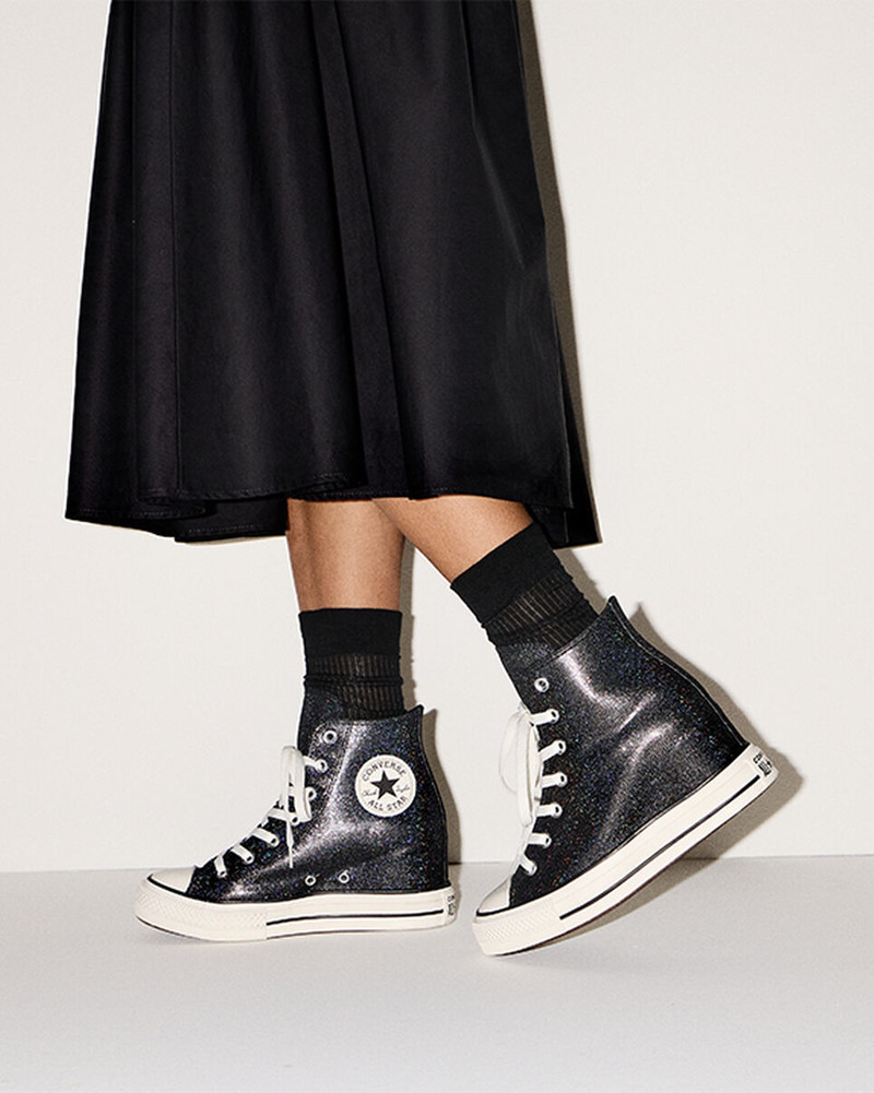 Chuck Taylor All Star Wedge Platform Sparkle 10
