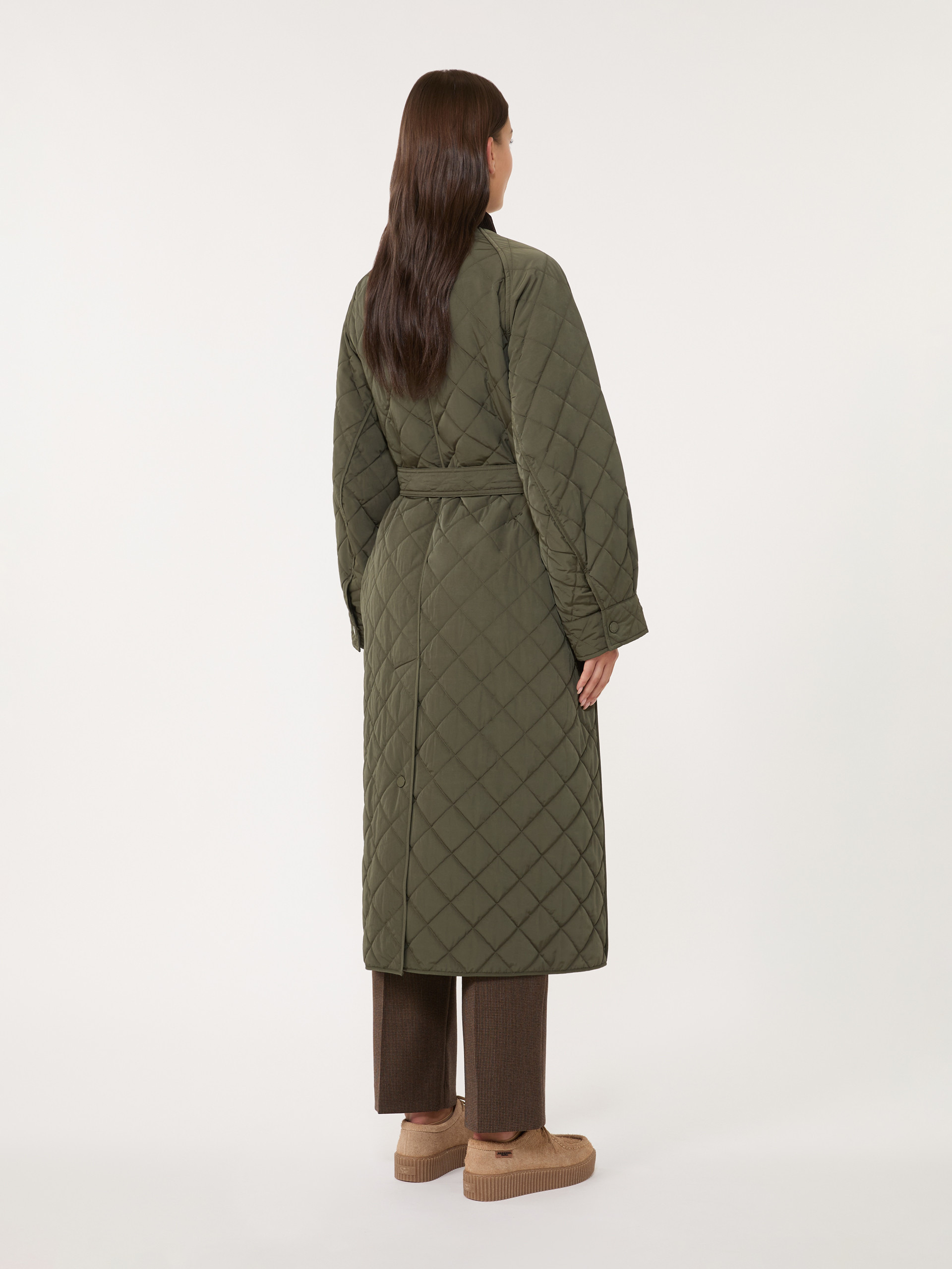 COCCOLE Coat in water-repellent taffeta - 4