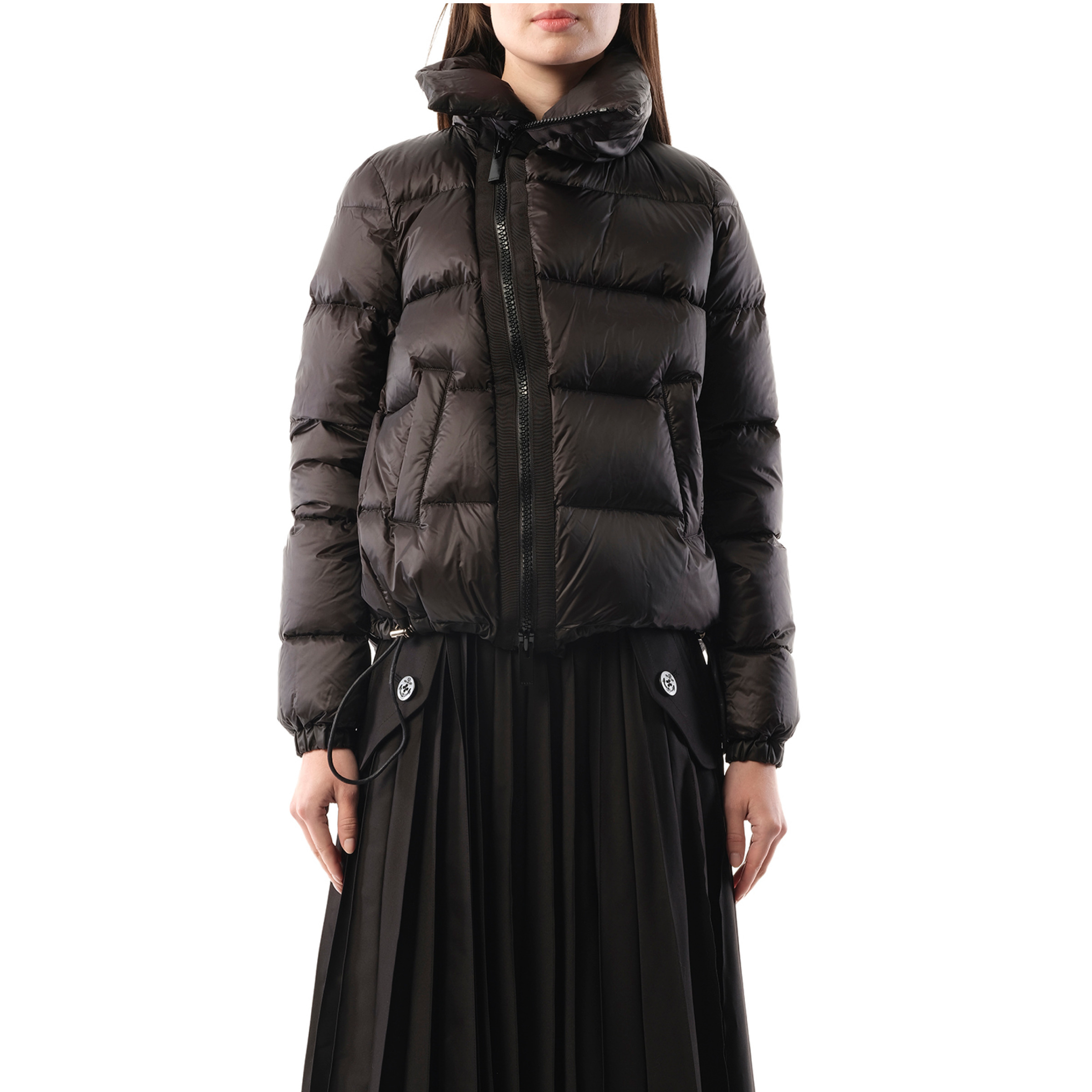 Puffer Jacket in Black - 1