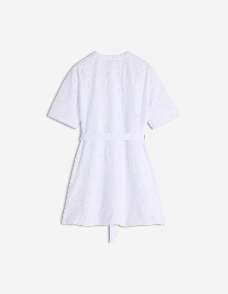 BRODERIE ANGLAISE GODET MINI DRESS 6