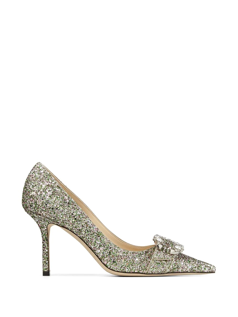 Saresa glitter 85mm pumps - 1